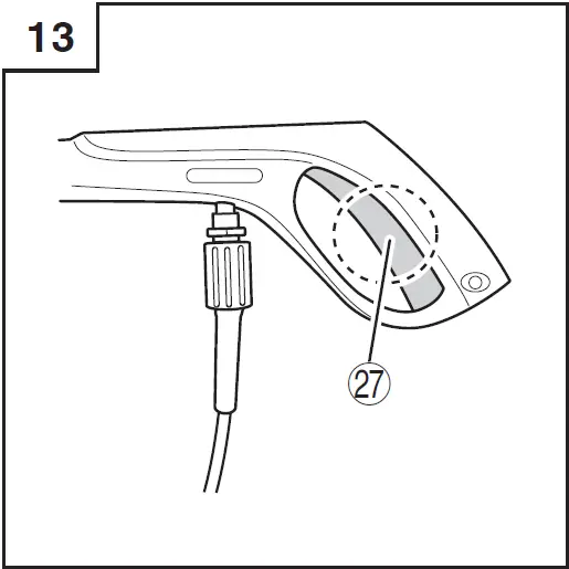 HiKOKI AW 100 High Pressure Washer 13