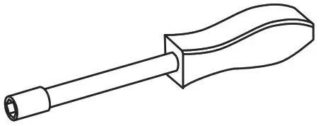 ULINE H-1224, H-5532 Double Tire Locker - tool needed