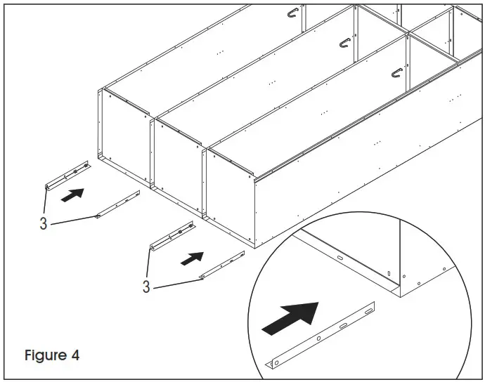 ULINE Single Tier Locker Three Wide - FIG 4