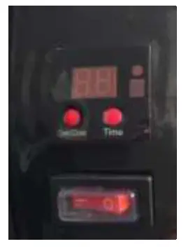 AREBOS AR HE HS2500CRS Infrared Heater 2500 W with Remote Control - button