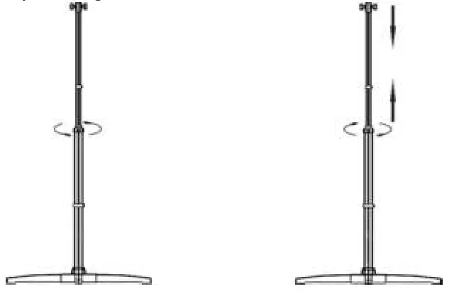 AREBOS AR HE HS2500CRS Infrared Heater 2500 W with Remote Control - height