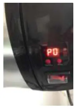 AREBOS AR HE HS2500CRS Infrared Heater 2500 W with Remote Control - indicator