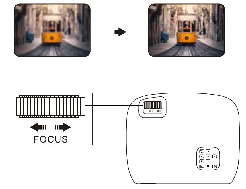 GooDee 1080P HD Video Projector-6