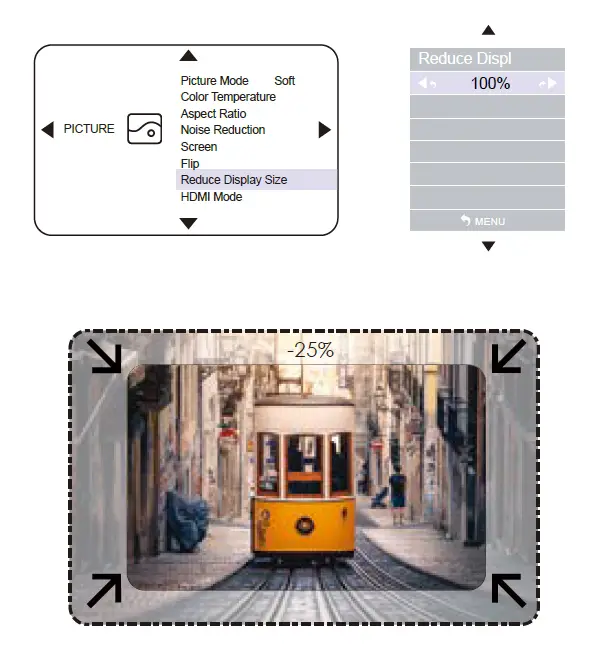 GooDee 1080P HD Video Projector-8