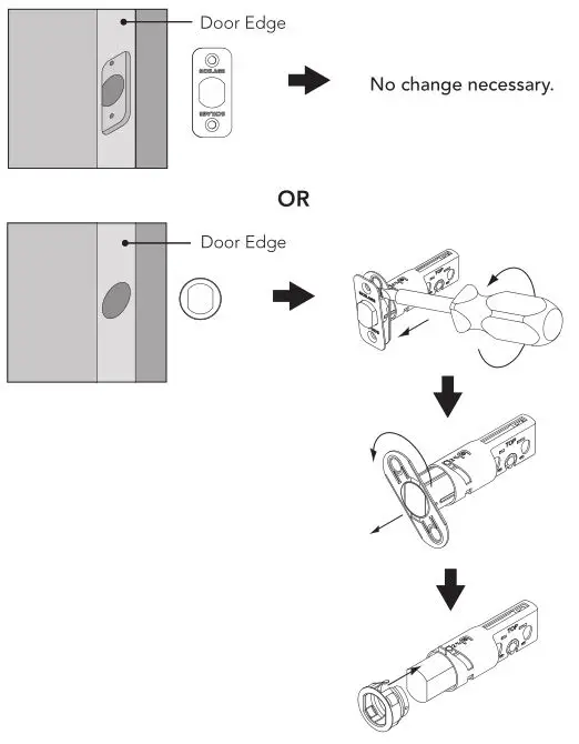 Schlage Touch Keyless Touchscreen Deadbolt Lock - Change faceplate