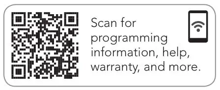 Schlage Touch Keyless Touchscreen Deadbolt Lock - QR Code