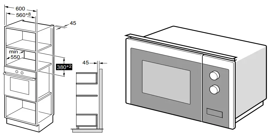 Haier HWO38MG2HXB Microwave Oven - 1