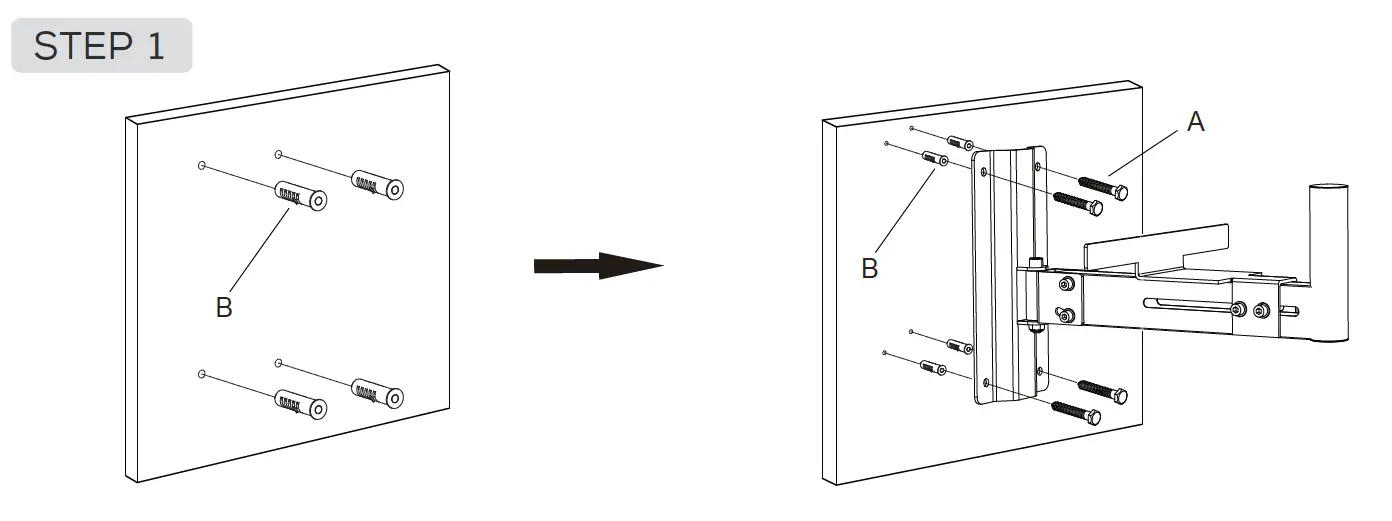 DAYTON-AUDIO-SB-WM-Wall-Mount-Speaker-Bracket-FIG- (3)