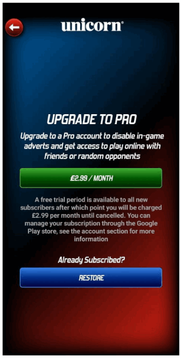 unicorn Oche-Mate Smartband - 9