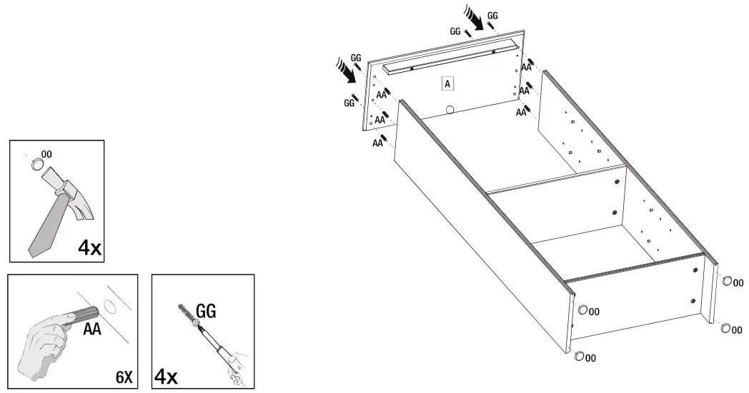 Basic Bookcase Assembly