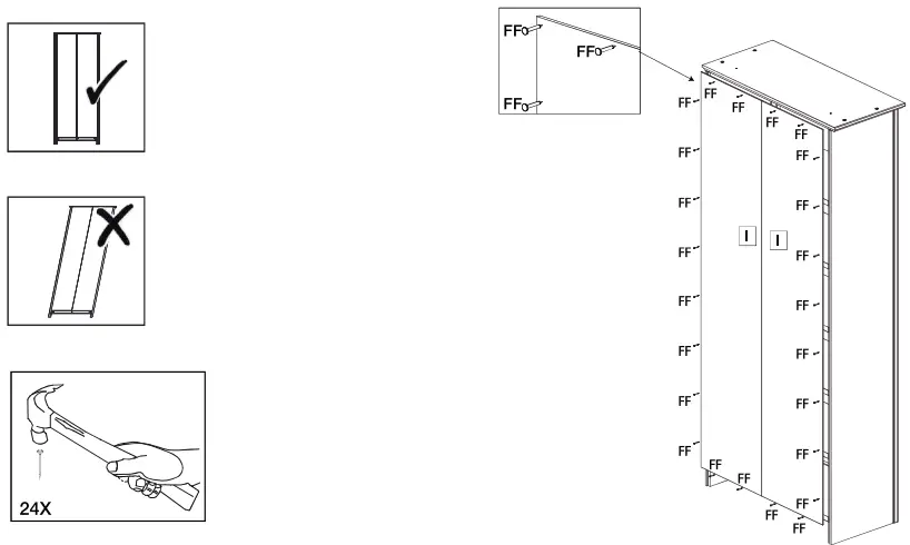 Basic Bookcase Assembly