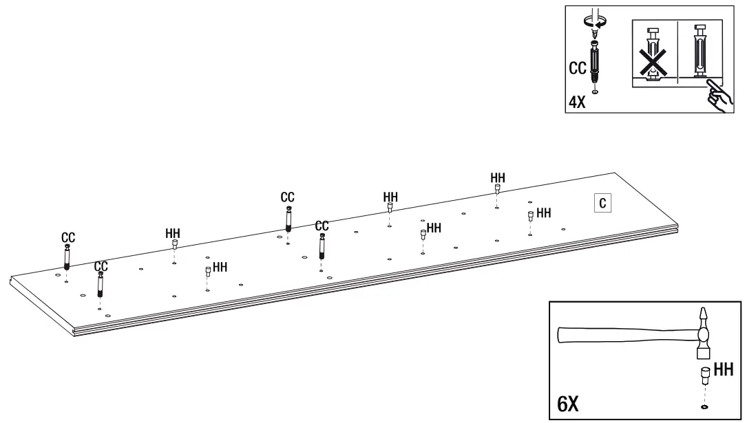 Basic Bookcase Assembly