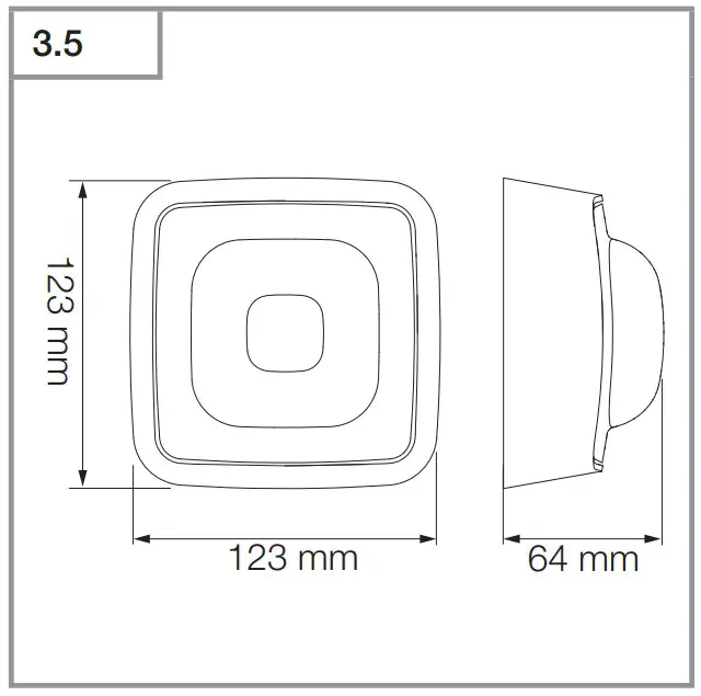 Product dimensions