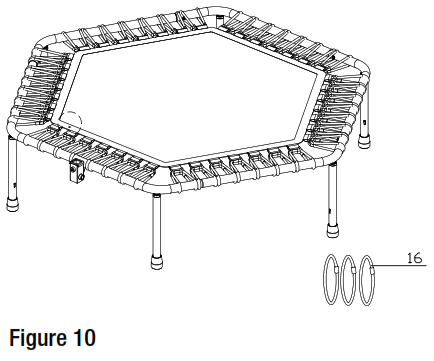SPORTSTECH HTX100 Smart Fitness Trampoline with Smartphone Holder - Figure10