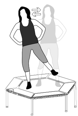 SPORTSTECH HTX100 Smart Fitness Trampoline with Smartphone Holder - Figure22