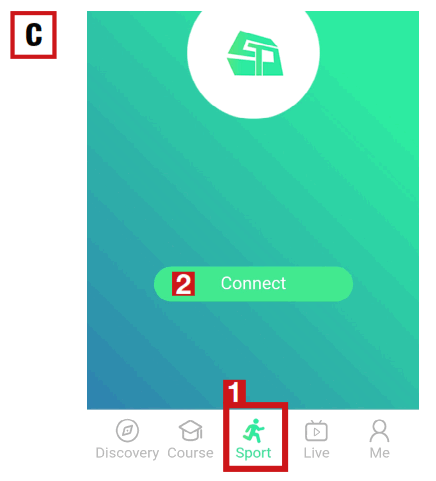 SPORTSTECH HTX100 Smart Fitness Trampoline with Smartphone Holder - icon2