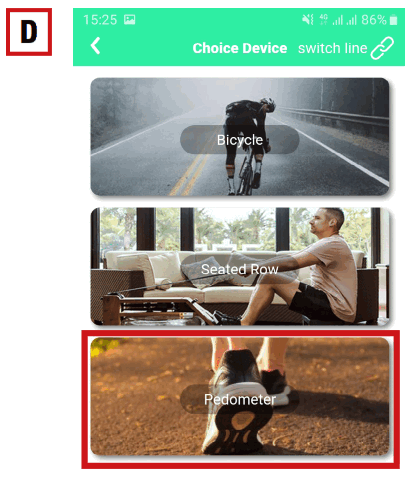 SPORTSTECH HTX100 Smart Fitness Trampoline with Smartphone Holder - icon4