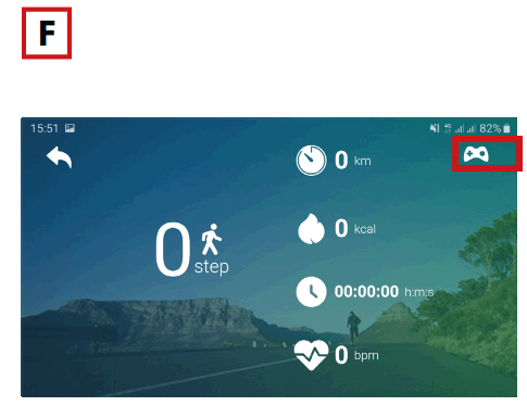 SPORTSTECH HTX100 Smart Fitness Trampoline with Smartphone Holder - icon6