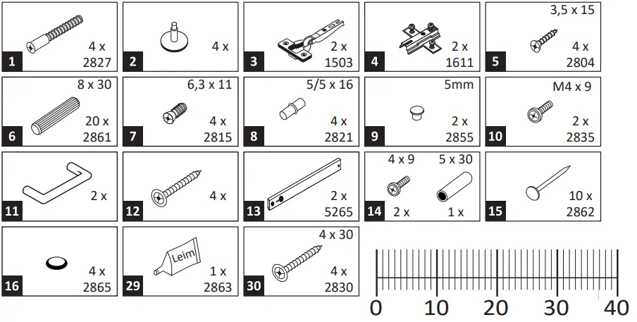 HELD MÃBEL Base cabinet 150 cm wide - Figure 11