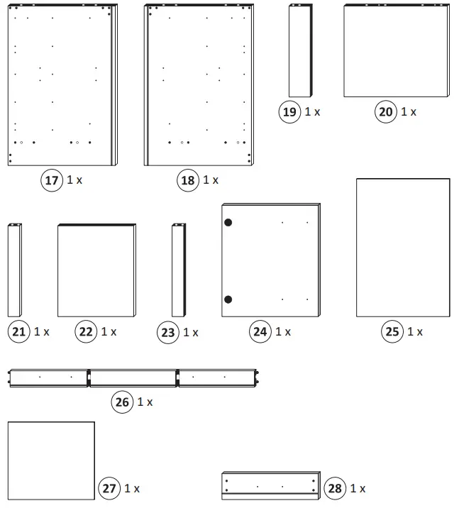 HELD MÃBEL Base cabinet 150 cm wide - Figure 12