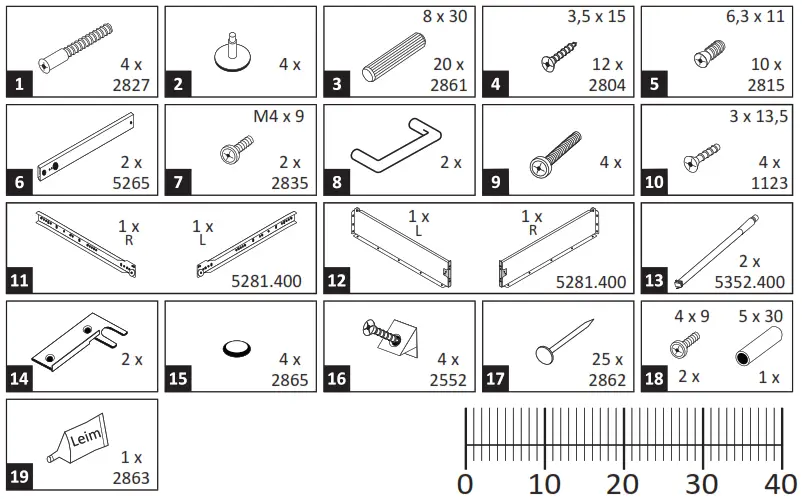 HELD MÃBEL Base cabinet 150 cm wide - Figure 2