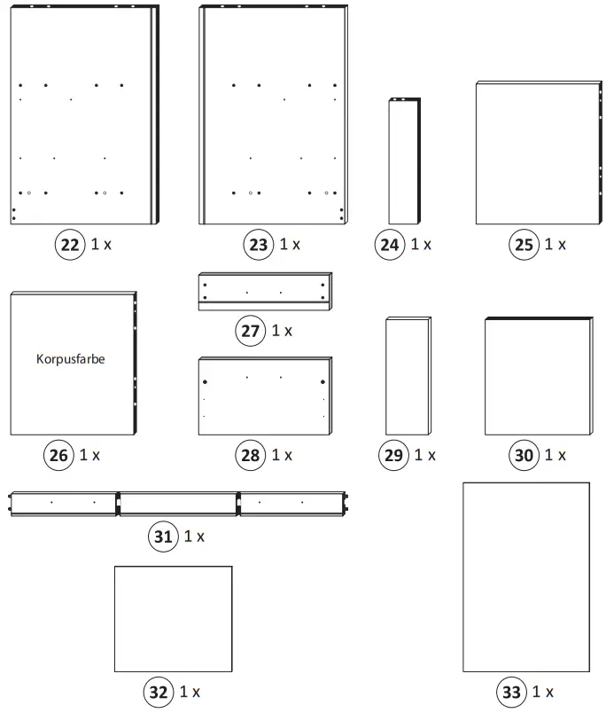 HELD MÃBEL Base cabinet 150 cm wide - Figure 3