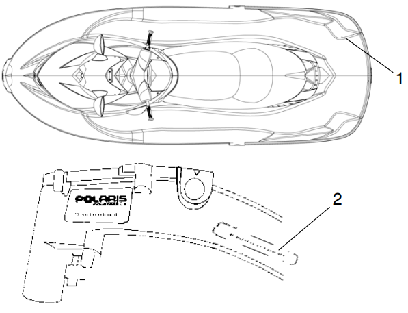POLARIS 2003 MSX 140 Personal Watercraft - Fig 1