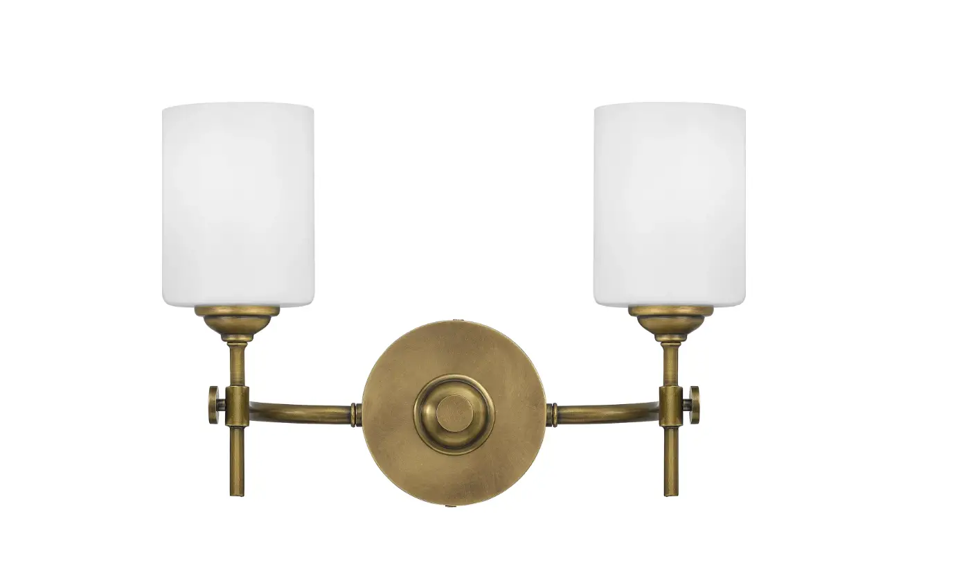 Quoizel Ari8615bn Aria 2 Light 15 Inch Brushed Nickel Bath Light Wall Light Installation Guide