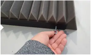 512683 Rectagon Vocal Booth - FIX SCREW-IN EYELETS