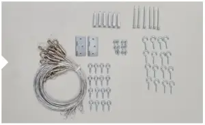 512683 Rectagon Vocal Booth - MOUNTING ACCESSORIES