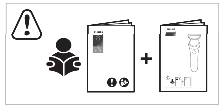 PHILIPS BRL176 Cordless Shaver - 1