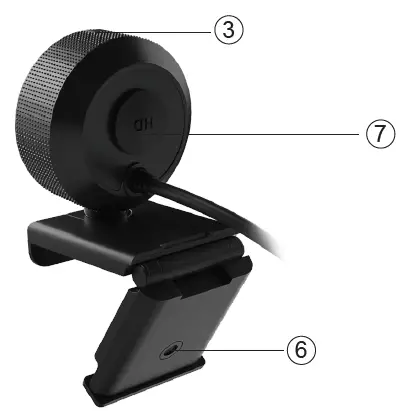 NEXIGO N620E 1080P FHD AutoFocus Webcam fig 2