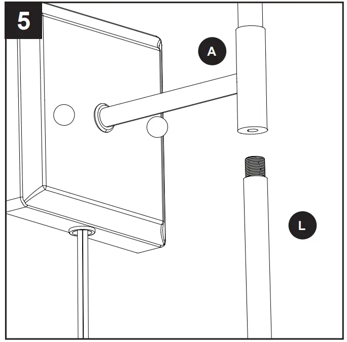 allen roth 42620 Casado Contemporary LED Wall Sconce - Fig 11