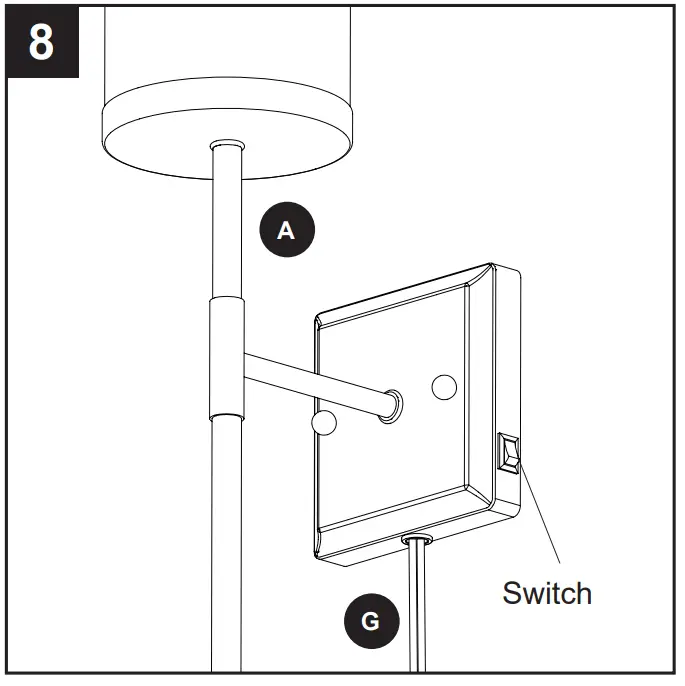 allen roth 42620 Casado Contemporary LED Wall Sconce - Fig 14