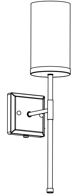 allen roth 42620 Casado Contemporary LED Wall Sconce