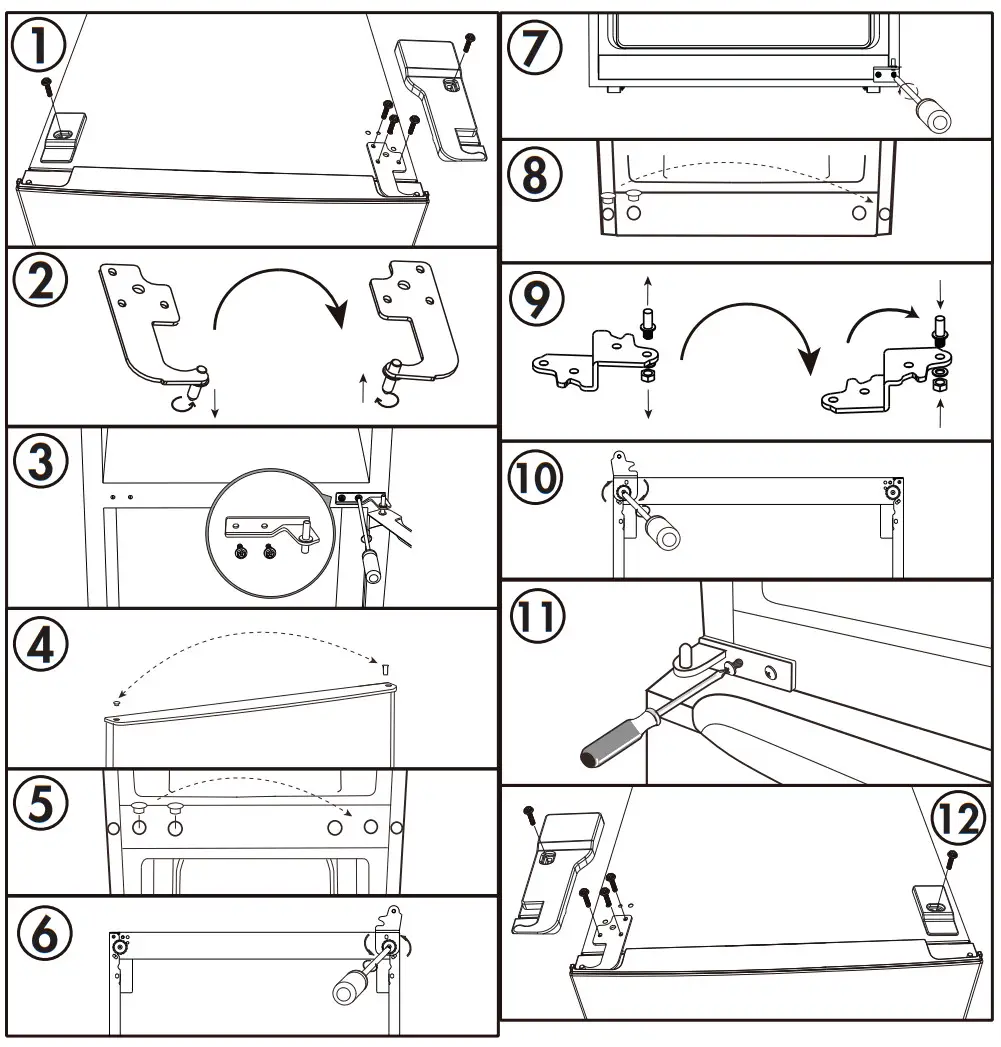 Danby DFF116B1WDBL 12 Cu. Ft. Apartment Size Refrigerator - Figure 5