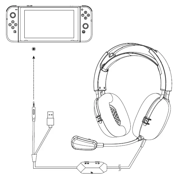 ProtoArc RGB H1 Gaming Headset with Flowing Light 7