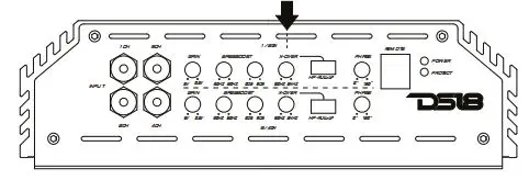 DS18 EXL-P800X4 Competition 4 Channel Stereo Full-Range Amplifier Owner's Manual - CROSSOVER CONTROLS