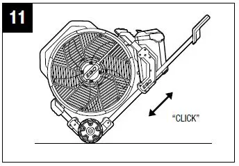 EGO FN1800 FN1800-FC 56 Volt Lithium-Ion Cordless Misting Fan-19