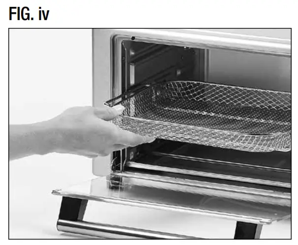 AirFryer 360 S·AFO-001 - Using the Accessories Fig iv