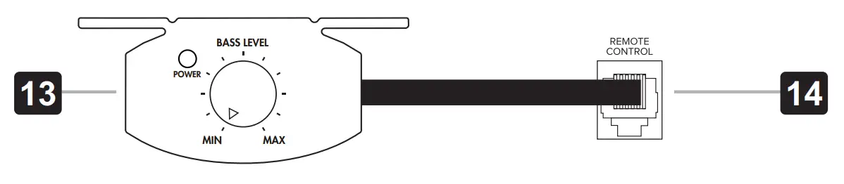 CALIBER BC120 US Underseat Car Subwoofer - fig 1