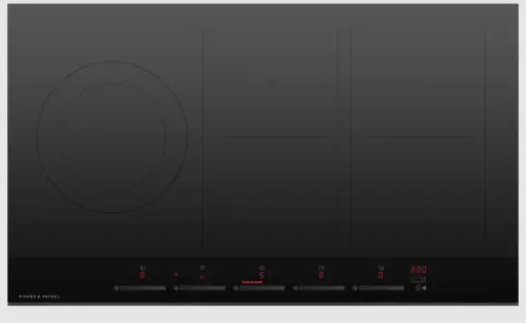 FISHER and PAYKEL CI905DTB4 Induction Cooktop 90cm 5 Zones with SmartZone-product-image