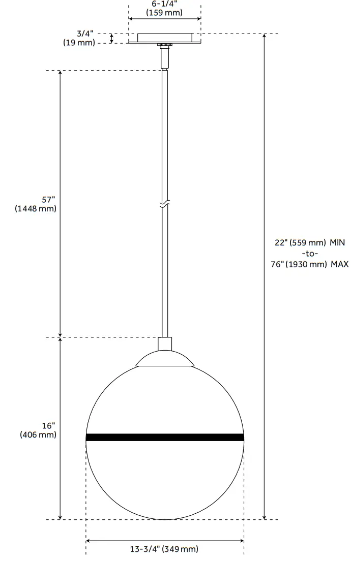 Signature Hardware 479860 Light Single Light Brushed Gold - fig