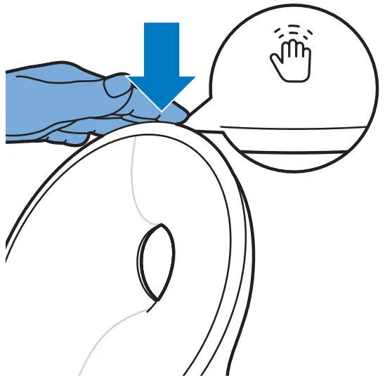 Using the Sleep & Wake-Up Light as a bedside lamp