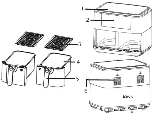 wards-796463-Chef-Tested-Dual-Basket-Air-Fryer-1