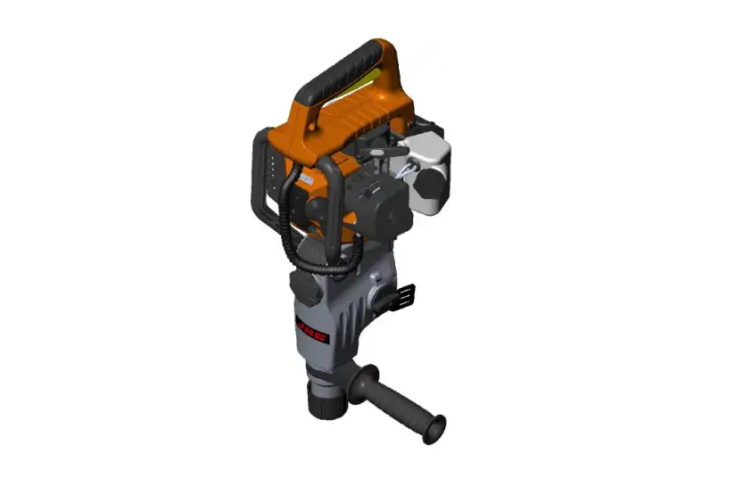 Topmaq Jh58 Gasoline Hammer/drill Instruction Manual