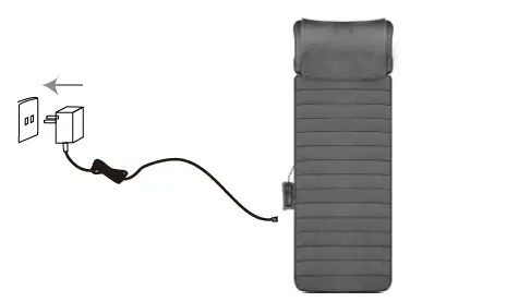 COMFIER CF-3603U-10-Motors-Massage-Mat-with-Shiatsu-Neck-Massager-fig- (6)
