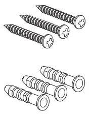 arlo FB1001-100NAS Pro 3 Floodlight Camera - Screw Kit