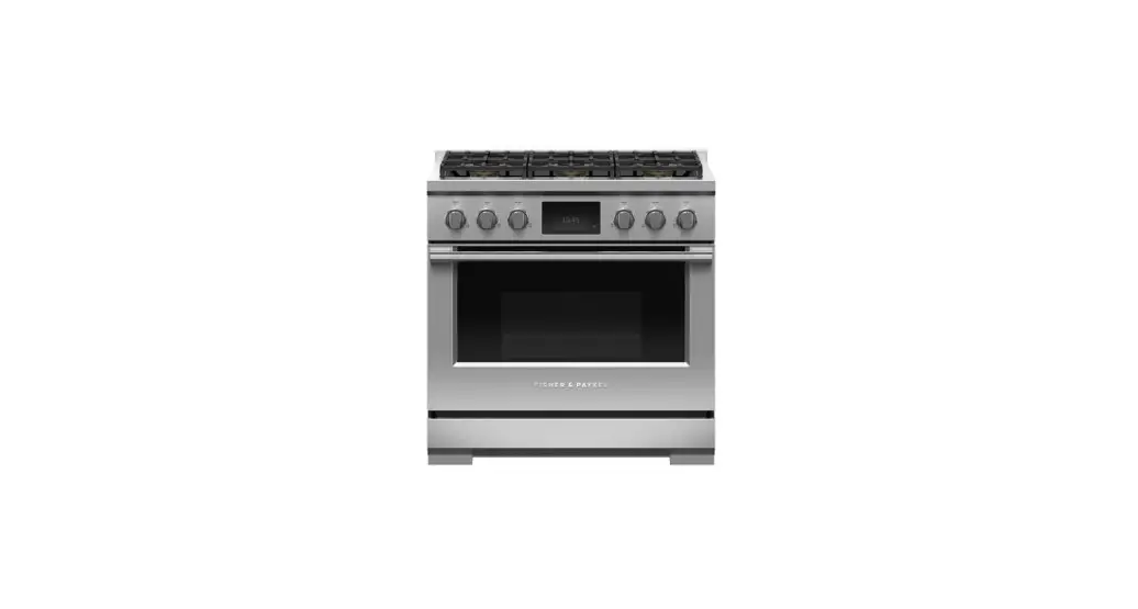 Fisher Paykel Rdv3-366-n 36 Inch 6 Burners Self Cleaning Dual Fuel Range User Guide