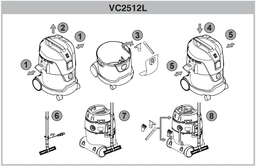 makita-VC2012L-20L-Wet-Dry-Dust-Extraction-Vacuum-Cleaner-FIG-2